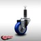 Service Caster 3'' SS Blue Poly Wheel Swivel 1'' Expanding Stem Caster SCC-SSEX20S314-PPUB-BLUE-1 - alternate 3